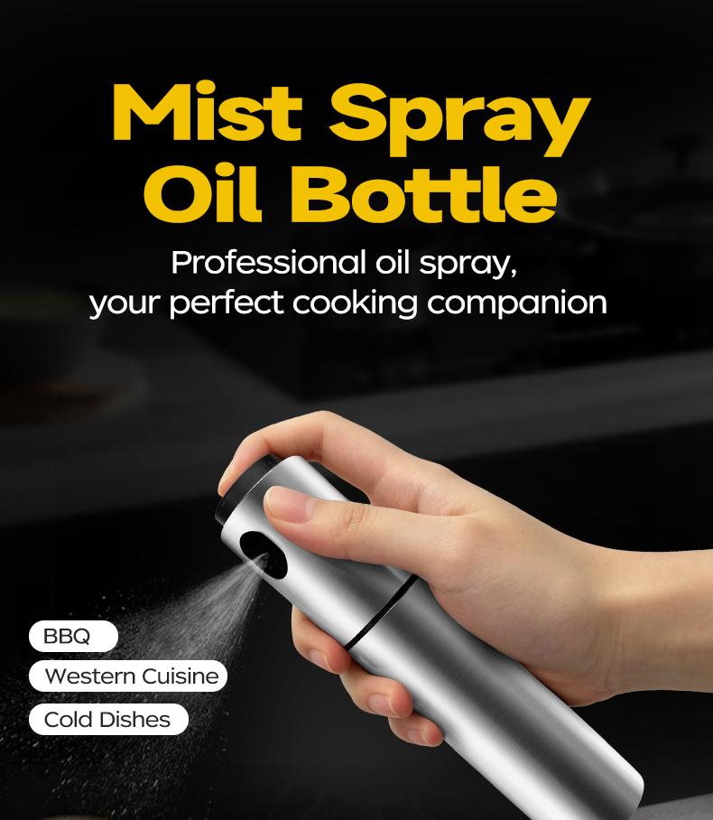 Spray oil pot, atomizing spray bottle, press-dispensing quantitative sprayer, blending/adjustment bottle, kitchen oil control bottle