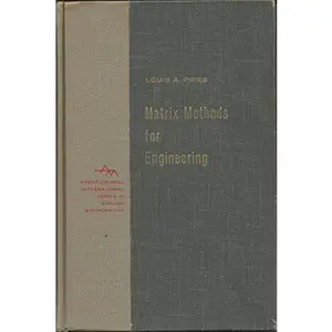 USED-Matrix methods for engineering by louis pipes (Hardcover)