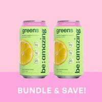 Double Pink Lemonade Daily Greens Drinks