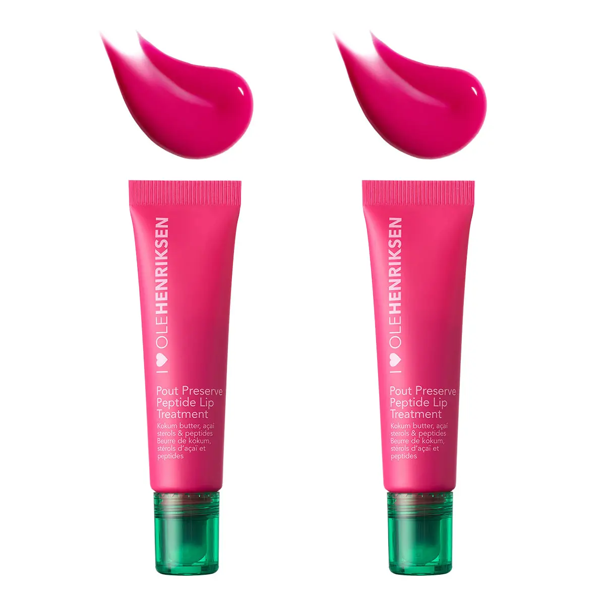 Pout Preserve Chillers Maldives Melon Duo Lip Balm - Scented Moisturizer with Peptides, Nourishing Hydration, Instant Cooling Sensation, Squeeze Application