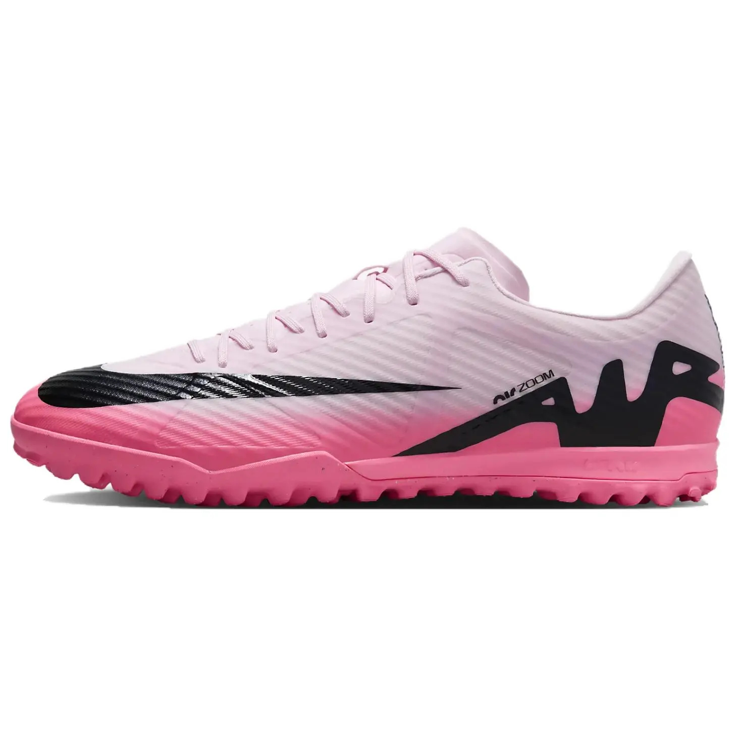 Men's Nike Mercurial Vapor 15 Academy TF Casual Trainers - Mad Brilliance Pack, Pink Foam, Black, Style Code DJ5635-601