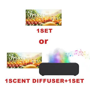 Fruits Essential Oil Set Gift, Aroma Diffuser & Humidifier, Long-Lasting Scent, Ideal for Home Use, Perfect Holiday Present