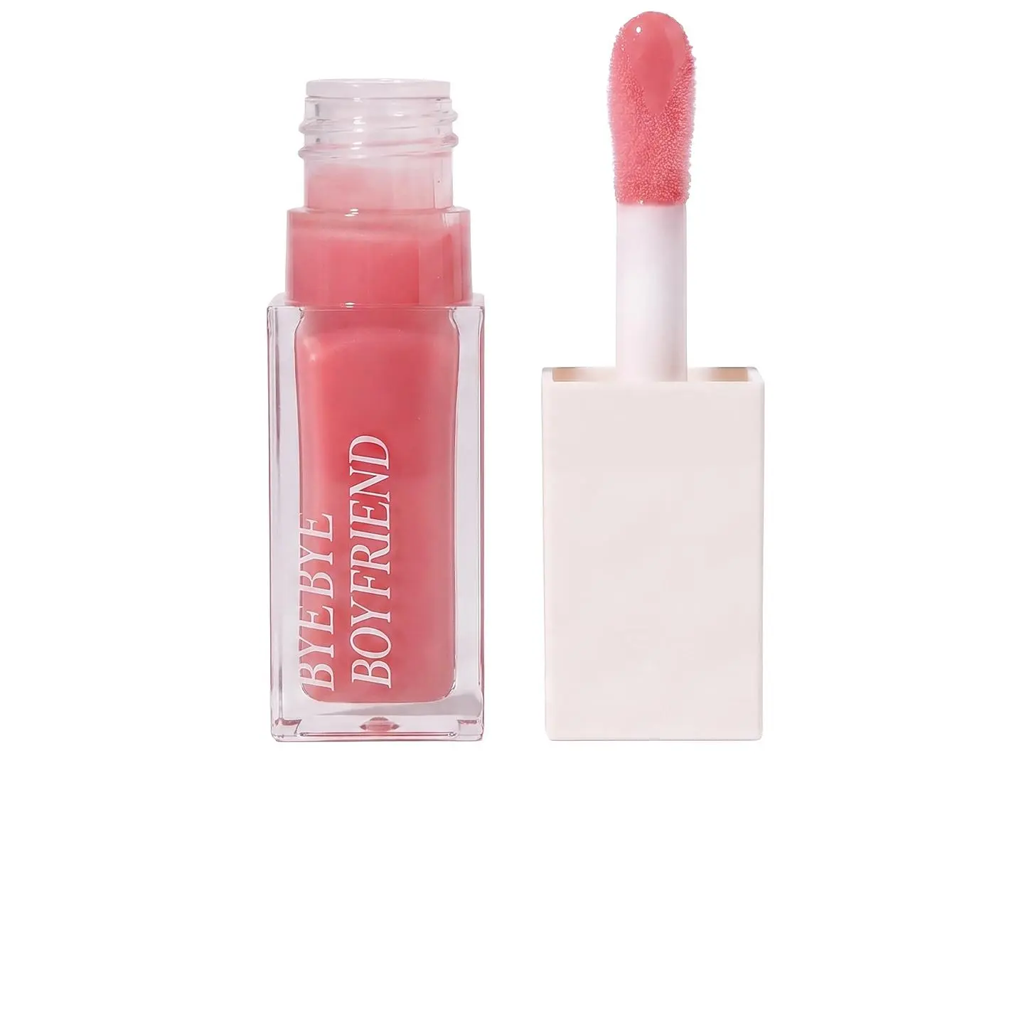 BYE BYE BOYFRIEND Kiss Off Glossy Lip Stain & Tint in Soft Launch