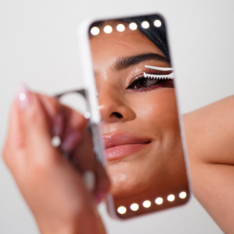 RIKI LOVES RIKI Eyelash Curler with 3 Adjustable Temperature Settings for Precise Curling & Makeup Rechargeable USB Cable Ergonomic Design Viral Finds Fall Sale