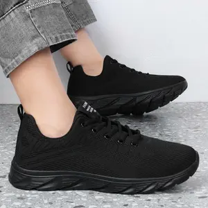 Men's Plus Size Breathable Sport Shoes - Casual Athletic Shoes of Minimalist & Vintage Style