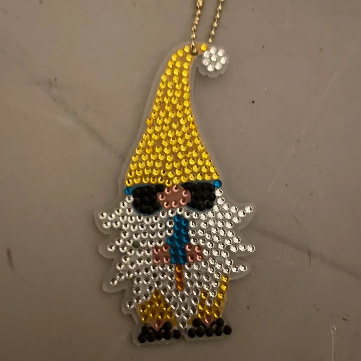 Summer Gnome Keychain