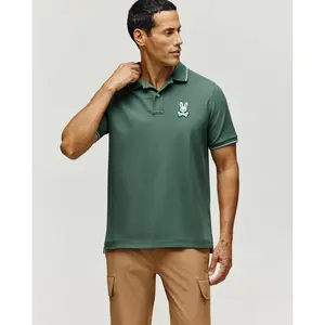 MENS TATE BUNNY PIQUE POLO - MT0100076