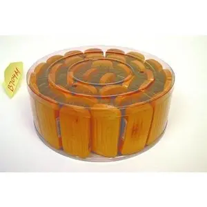 Hot Waves Ethnic Collection - Firm Jr. Military Pure Boar Brush / 2.5" / 36 Piece Tub (B704M)