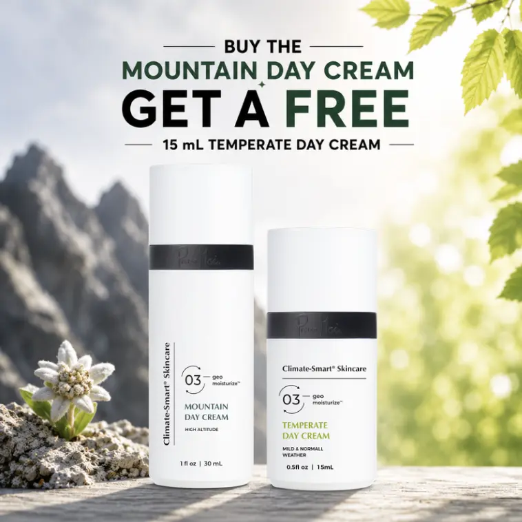 Mountain Air Duo | FREE Temperate Day Cream (15 mL) + Mountain Day Cream (30 mL)