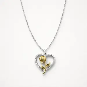 925 Silver Necklace with Pendant 18 inches