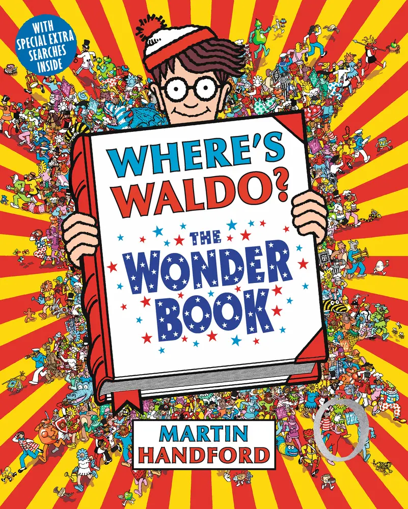 USED Book - Where's Waldo? the Wonder Book: (A Hidden Object Activity Book with Search & Find Puzzles and Spot-The-Difference Game - A Perfect Gift & Travel Compa by Handford, Martin (Paperback) - english