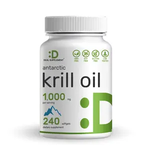 Antarctic Krill Oil, 1,000mg Per Serving, 240 Softgels