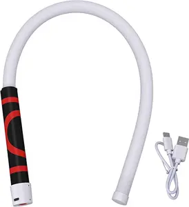 kitchen accessories Flexible Bendable LED Work Light Stick, Rechargeable Handheld Flashlight with 3 Adjustable Lighting Modes, Sturdy Portable Lighting Gear, Ideal for Auto Repair, Garage Inspection, Household Maintenance and Outdoor Emergency Lighting