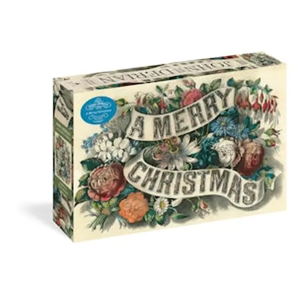 John Derian Paper Goods: Merry Christmas 1,000-Piece Puzzle