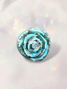 Stone Rose Adjustable Ring