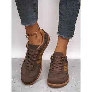 Women's Snake Leather Sneakers, Classic Casual Design, Comfortable Walking Shoes for Daily Wear & Outdoor Activities, Trendy Walking Sneaker