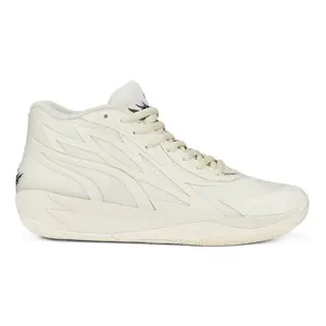 PUMA Mens Mb.02 Whispers Basketball Sneakers Shoes - White