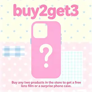 2+1 Free gift: Purchase 2 Products, Unbox a MysteryPhone Case!Compatible with iPhone17 16 15 14 13 iphone 17 case/iphone 17 promax case/iphone 16promax case/iphone 14 case/iphone 13 case.