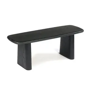 Kiva Black Oak Dining Bench