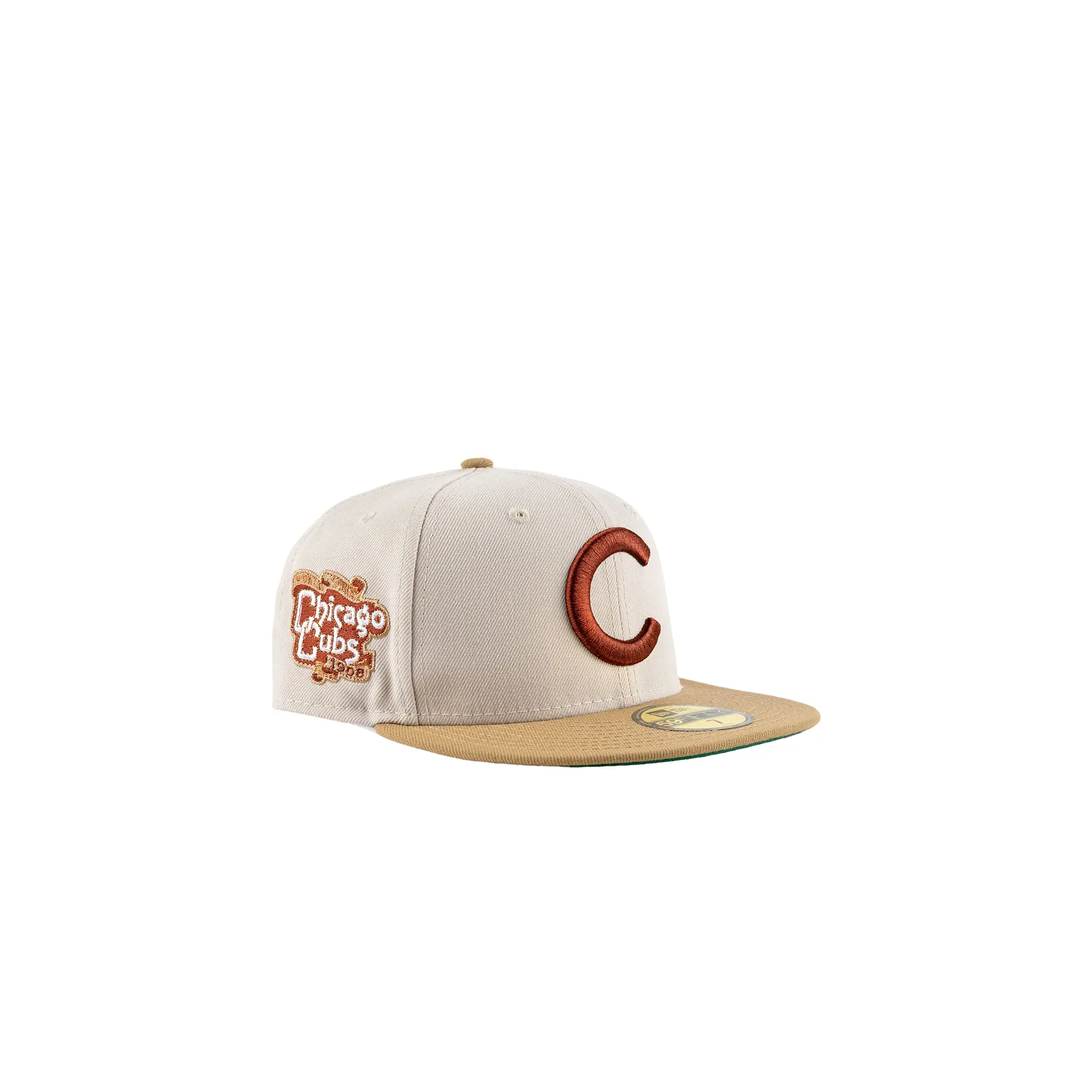 Chicago Cubs 1908 World Series 59FIFTY Fitted Hat "Brown" 70746698