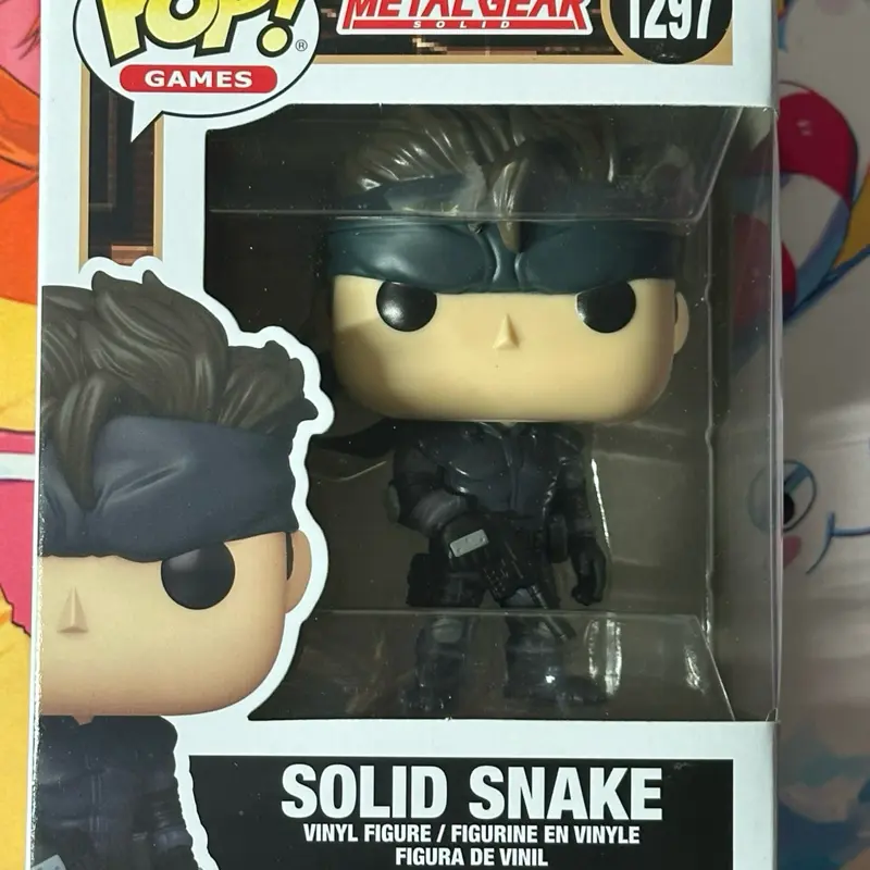 Metal Gear Solid Solid Snake Funko Pop! Vinyl Figure #1297