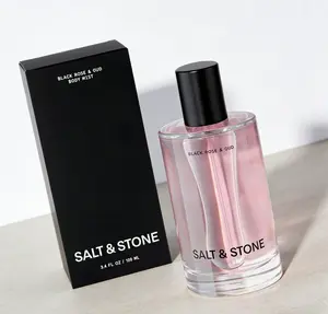 Salt & Stone Body Mist 100ml | Black Rose & Oud | Hair & Body Fragrance Spray | Hydrating with Glycerin & Red Algae | Vegan Cruelty-Free