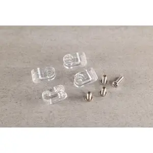 Mini Helmet Facemask Clips for Riddell Speed - Clear