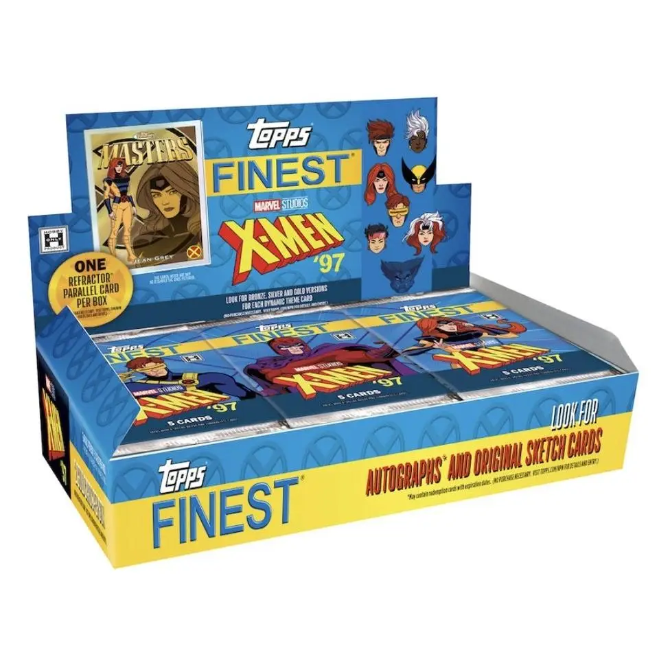 2025 Topps Finest X-Men 97 Hobby Trading Cards
