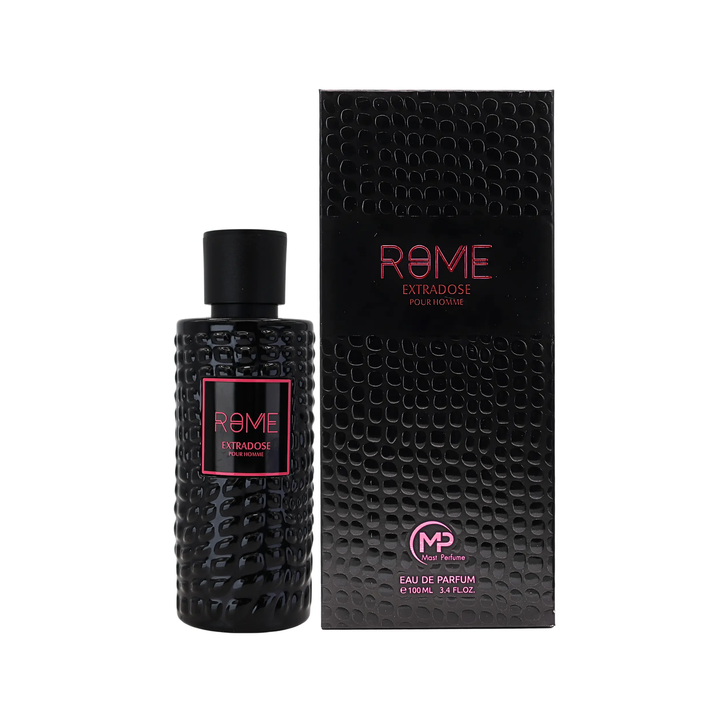 BHARARA Rome Extradose Pour Homme, Long Lasting Eau De Parfum for Men, Aromatic Woody & Spicy Signature Scent Fragrances - 3.4 FL.OZ