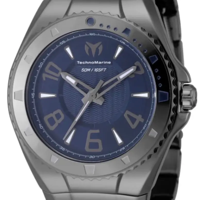 TechnoMarine Lusso Mare Men's Watch - 44mm, Grey Dial #69