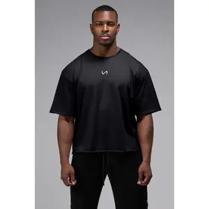 Raw Edge Cropped Tee
