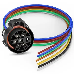 Nilight USCAR 7 Pin Trailer Wiring Harness