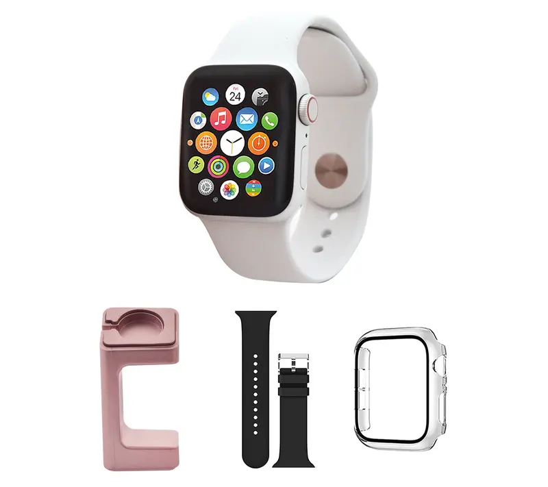 AppleWatch Series7 GPS+Cellular41mmステンレス Amazon.com: Apple 