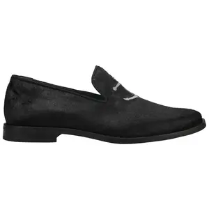 Sperry Mens Overlook Smoking Slipper Plain Toe Dress Dress Shoes - Black