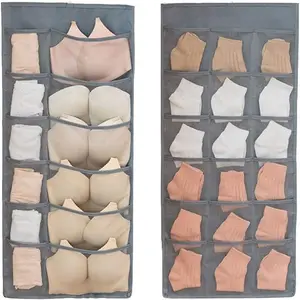 30-Pocket Hanging Organizer – Double-Sided Closet Space Saver!