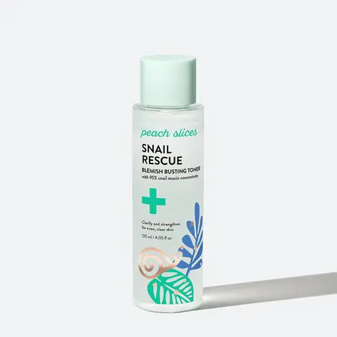 Snail Rescue Blemish Busting Toner with Hyaluronic Acid for Clear Skin
