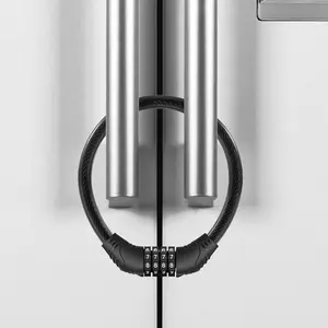 Refrigerator Lock, Upgraded 4 Digit Fridge Lock for -door Refrigerators, Cabinet Locks, Easy to Set and Use