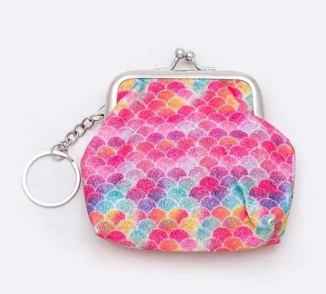 Mermaid Coin Purses with Key Chain