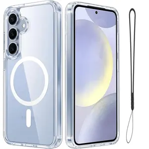 Ultra Clear Magsafe Phone Case for Samsung Galaxy a Series, Slim & Protective, Ultra Thin Fit, Gift Mobile Lanyard Included