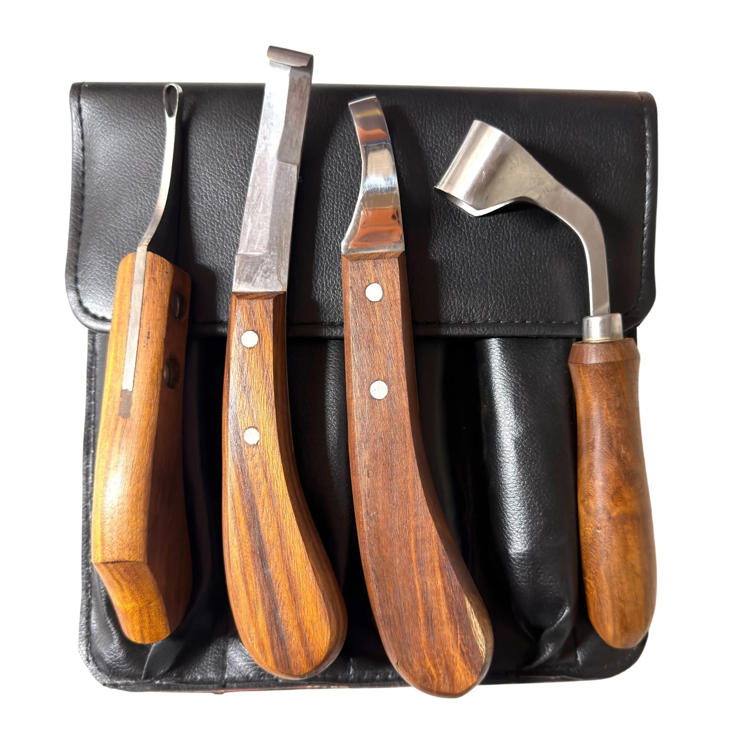 Horse Farrier Tool 4-Piece Horse Equine Farrier Hoof Grooming Care Tool Kit