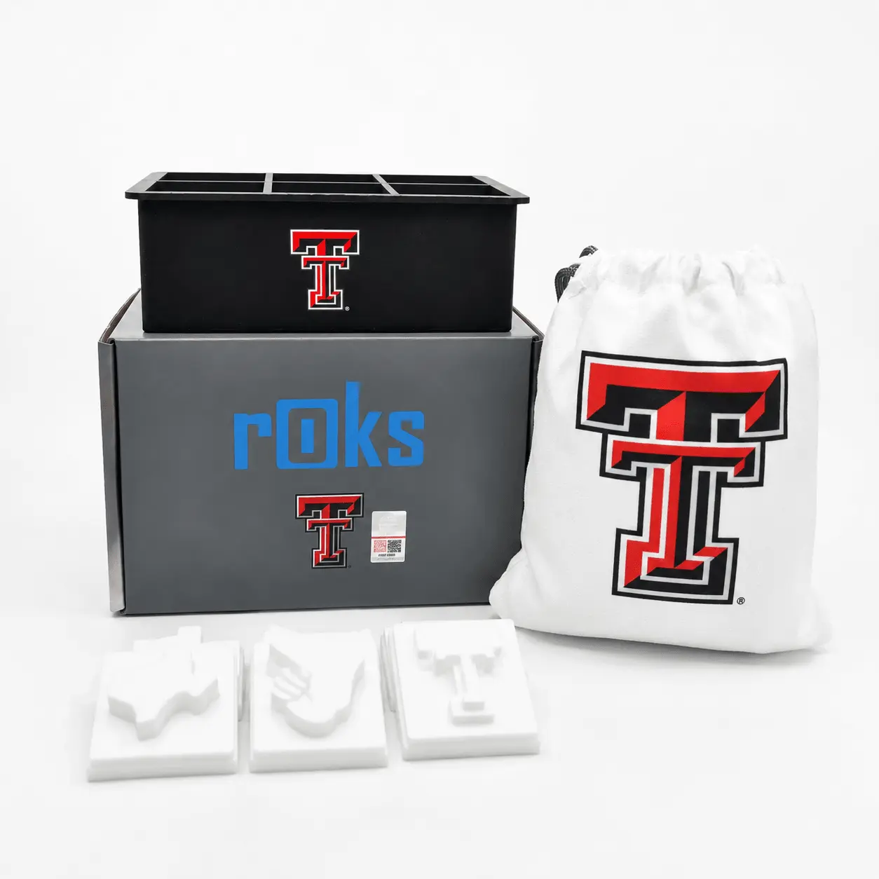 rOks Tech Bundle, Custom Ice Cube Inserts & Tray
