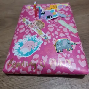 Blind Date with a Book for Kids featuring Adorable Designs and Fun Text "Reading is Fun"