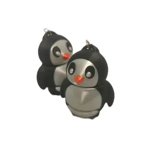 3D Flexi Penguin Keychain - Perfect Accessory for Your Keys