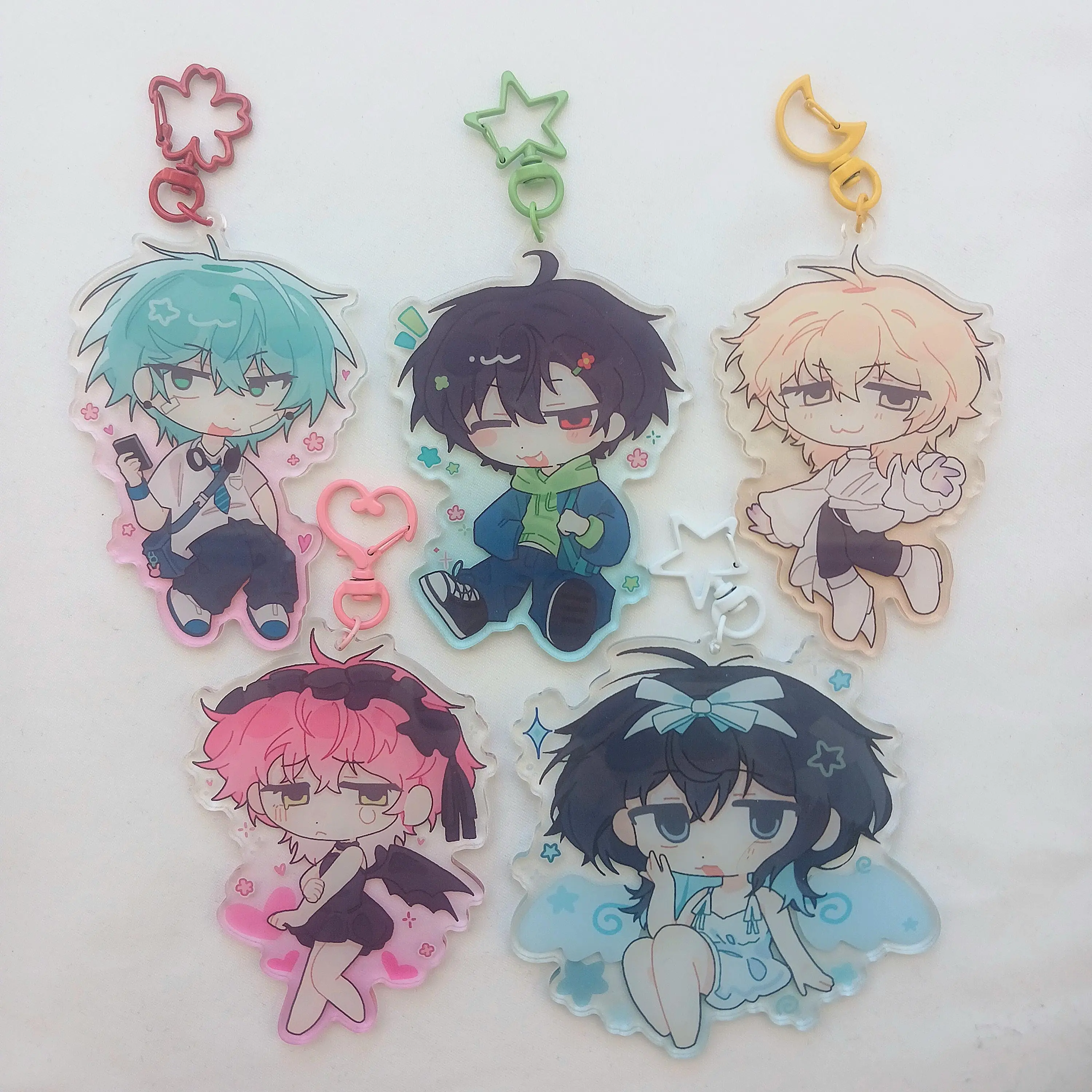 Alien Stage Keychain Acrylic Charms [ALNST], Cute Keyring Accessory, ALNST Keychains, Fun Charm For Backpack Or Purse | High Quality and Customer Favorite Items