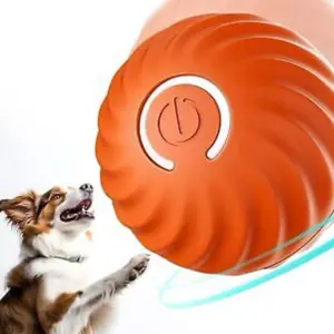 Interactive, Smart Bouncing Ball for Dogs and Cats - Versatile Thermoplastic Rubber Ball with Bouncing Feature for Physical Activity and Playtime