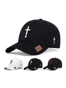Unisex Raindrop Cross Baseball Cap, Adjustable Outdoor Sun Protection Hat, Casual Fitted Design for Spring & Fall Travel, High Quality Hat