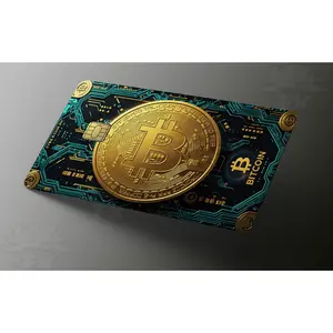 The 'Crypto Circuit' Premium Bitcoin Debit Card Skin