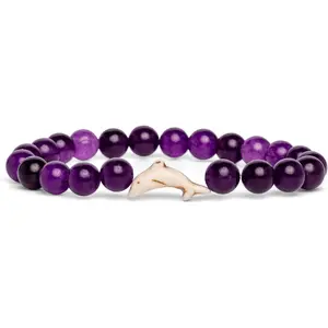 Dolphin Tracking Bracelet, Elastic, supports FIU Marine Conservation, one size fits most for Men and Women