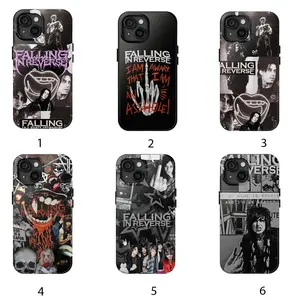 Falling In Rereverse Rock Band Phone Case, Phone Accessories, Cute Phone Case, Fashion Case, Perfect Gift for Her/Him, Phone Case for iPhone, Creative Dual Layer Case