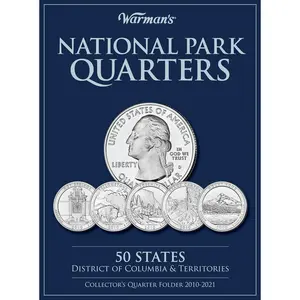 National Park Quarters: 50 States + District of Columbia & Territories: Collector's Quarters Folder 2010 -2021 (Warman's Collector Coin Folders) Hardcover – August 9, 2010